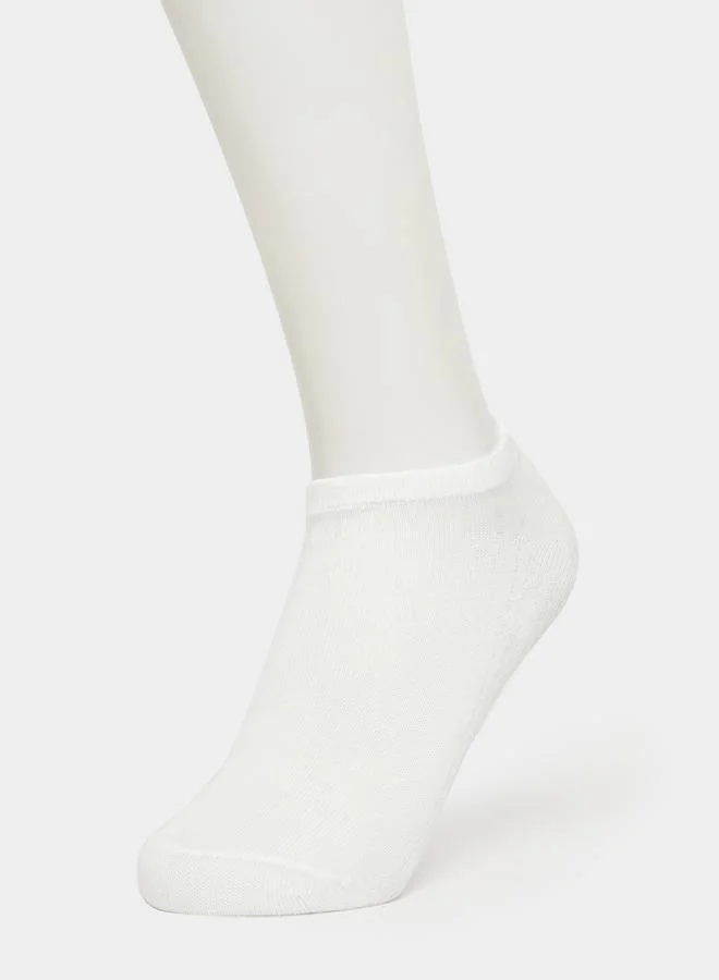Styli  Pack of 5 - Contrast Detail Ankle Socks for Men | Best Price UAE